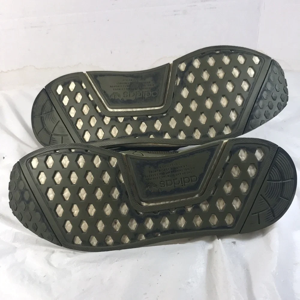 Adidas NMD XR1 Mens Olive Duck Camouflage Sneakers Size 11